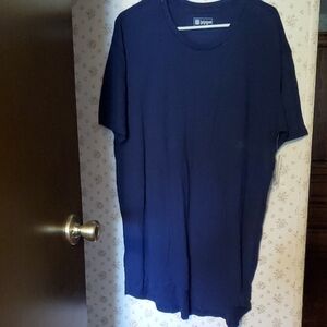 (CH) NWT LuLaRoe Patrick Men's Navy Blue Shirt
